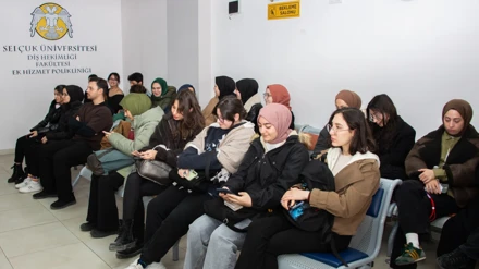 SÜ GSF öğrencilerine yönelik diş sağlığı taraması gerçekleştirildi